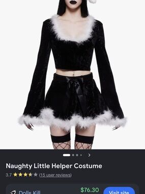 Naught Little Helper Dolls Kill HALLOWEEN costume